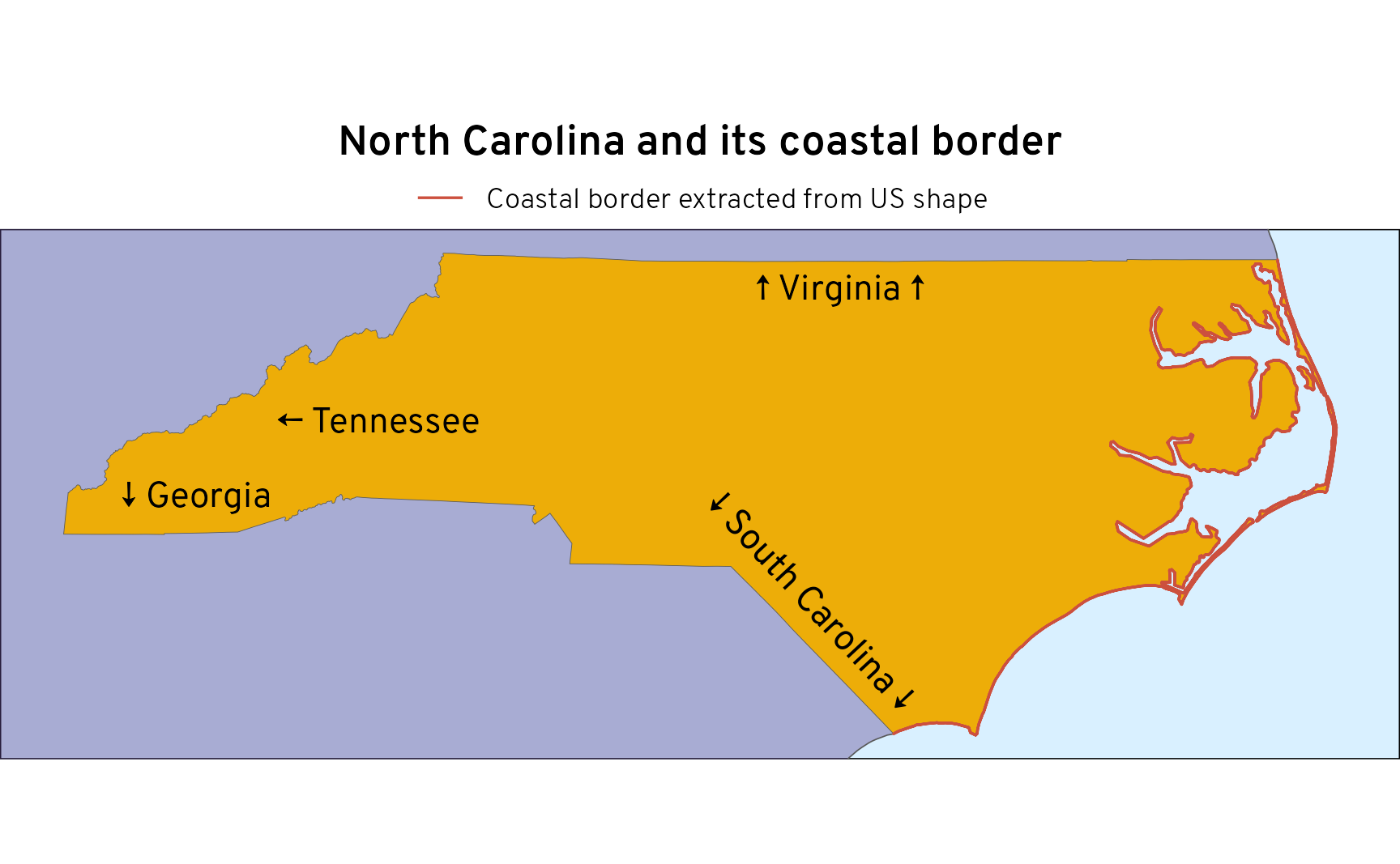 Andrew Heiss – Calculating the proportion of US state borders that are ...